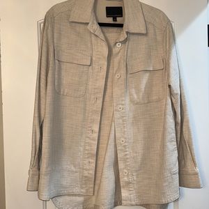 Cream Banana Republic Shacket